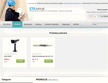 Tablet Screenshot of ctx.com.pl